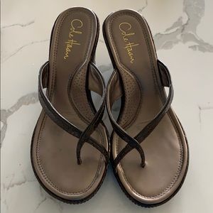 Beautiful Cole Haan Nike air thong sandals.